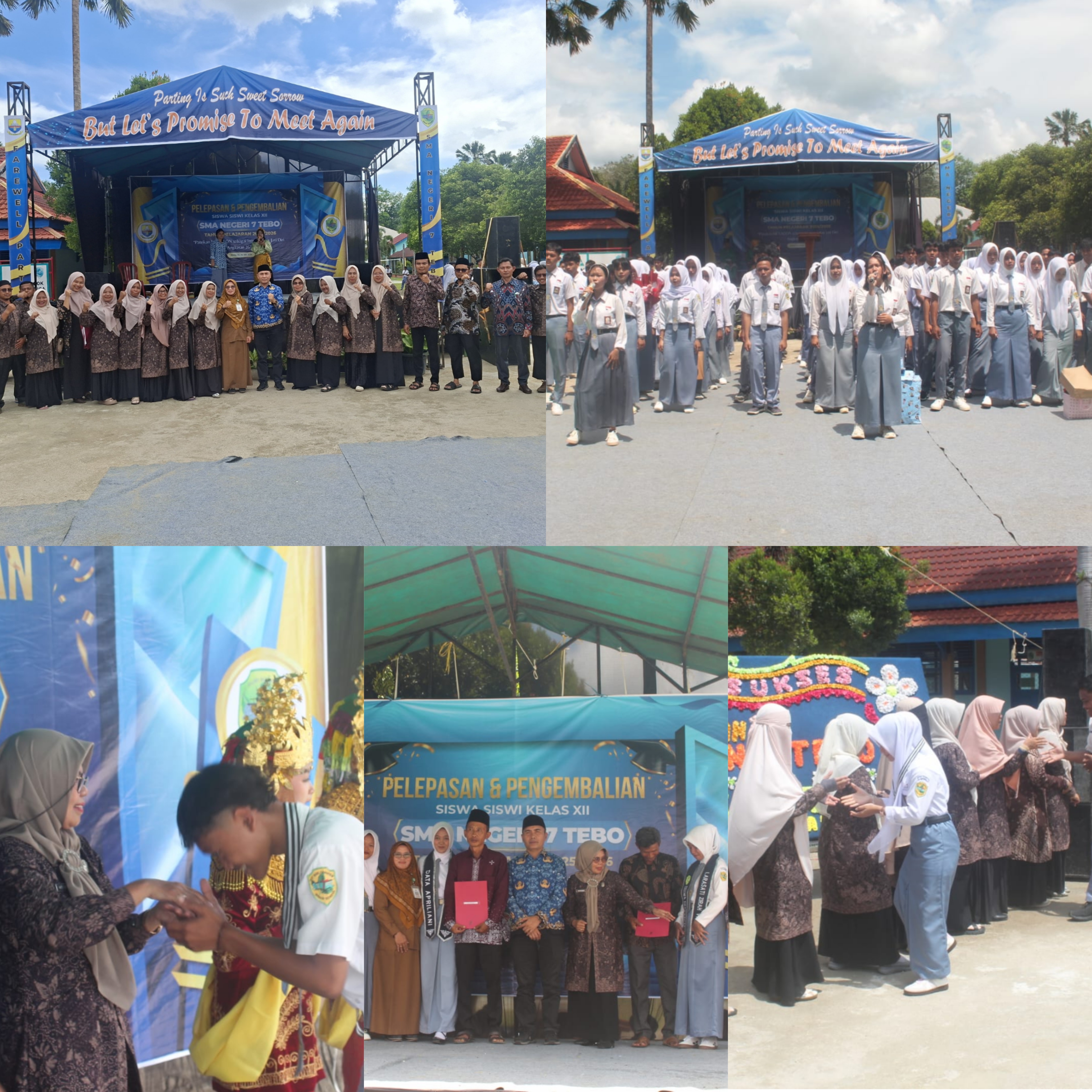 Pelepasan Siswa-siswi Kelas XII Angkatan Ke-XXVI SMA Negeri 7 Tebo